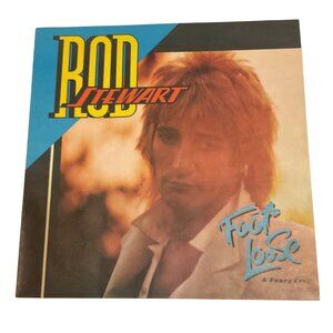ROD STEWART FOOT LOOSE AND FANCY FREE RECORD 1977 W/ BOOKLET TESTED NO SKIPS